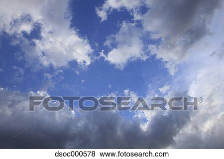 Clouded Sky View Large Photo Image Stock Photo - Clouded Sky. Fotosearch