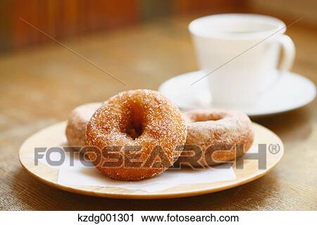 Stock Image - Coffee And Donuts. Fotosearch