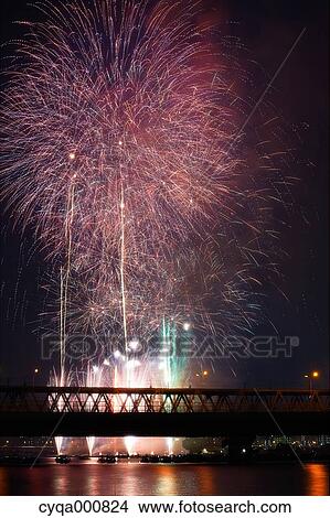 Fireworks View Large Photo Image Picture - Fireworks. Fotosearch