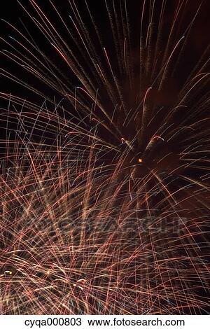 Stock Image - Fireworks. Fotosearch
