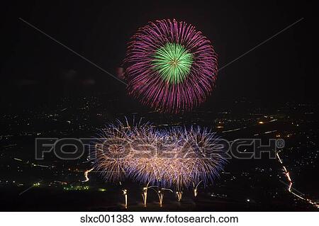 Stock Image - Fireworks. Fotosearch