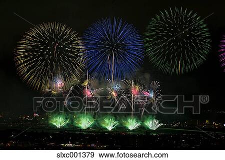 Fireworks View Large Photo Image Stock Photo - Fireworks. Fotosearch