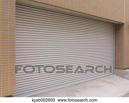 Stock Image - Garage Door. Fotosearch