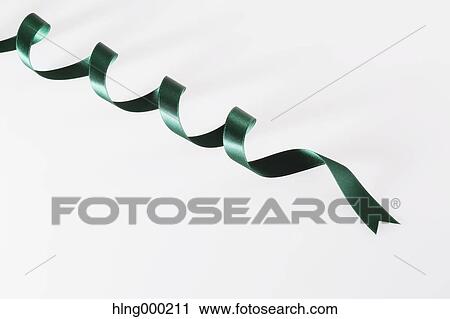Green ribbon View Large Photo Image Stock Image - Green ribbon. Fotosearch