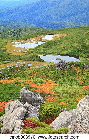 Stock Image - Hokkaido, Japan. Fotosearch