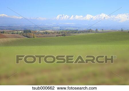 Stock Image - Hokkaido, Japan. Fotosearch
