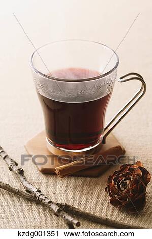 Stock Image - Hot wine. Fotosearch