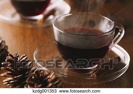 Stock Image - Hot wine. Fotosearch