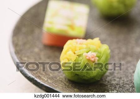 Japanese confectionery View Large Photo Image Picture - Japanese confectionery. Fotosearch