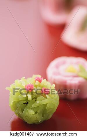 Stock Photo - Japanese confectionery. Fotosearch