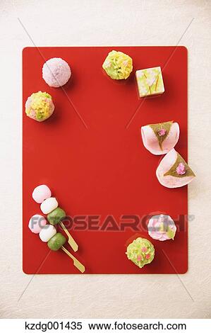 Japanese confectionery View Large Photo Image Stock Photography - Japanese confectionery. Fotosearch