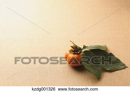 Stock Photograph - Japanese Persimmon. Fotosearch