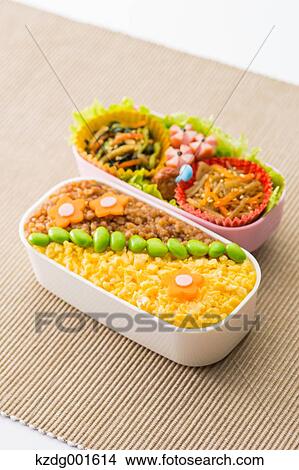Japanese style bento lunch box View Large Photo Image Picture - Japanese style bento lunch box. Fotosearch