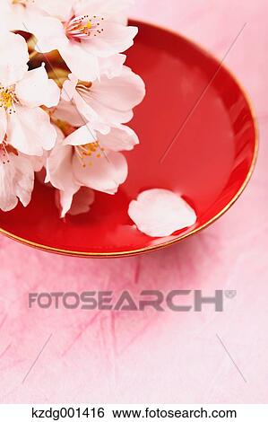 Stock Photograph - Japanese style lacquer chalice. Fotosearch