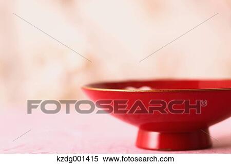 Stock Photography - Japanese style lacquer chalice. Fotosearch