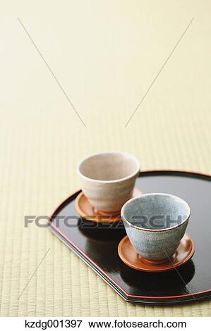 Stock Photo - Japanese style tableware. Fotosearch