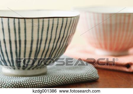 Stock Photograph - Japanese style tableware. Fotosearch