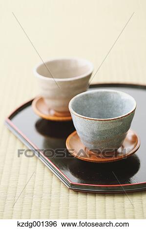 Stock Photograph - Japanese style tableware. Fotosearch