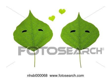 Stock Photo - Leaf characters. Fotosearch