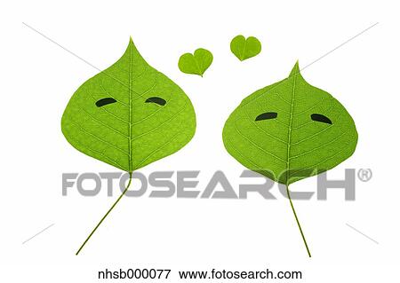 Stock Photo - Leaf characters. Fotosearch