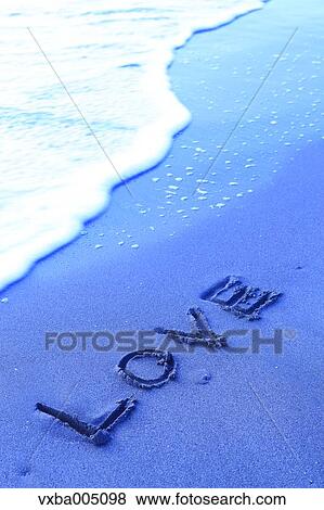 Love Writing On The Beach View Large Photo Image Stock Photo - Love Writing On The Beach. Fotosearch