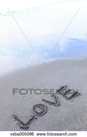 Love Writing On The Beach View Large Photo Image Stock Photograph - Love Writing On The Beach. Fotosearch