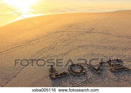 Love Writing On The Beach View Large Photo Image Stock Photograph - Love Writing On The Beach. Fotosearch