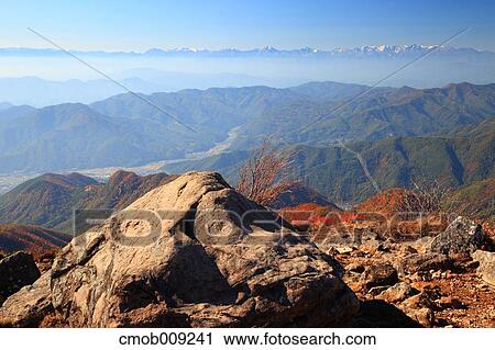 Stock Image - Nagano Prefecture, Japan. Fotosearch