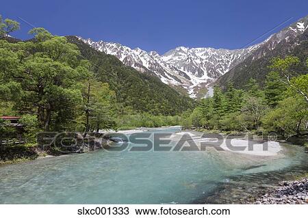 Stock Image - Nagano Prefecture, Japan. Fotosearch