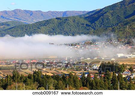 Nagano Prefecture, Japan View Large Photo Image Stock Photo - Nagano Prefecture, Japan. Fotosearch