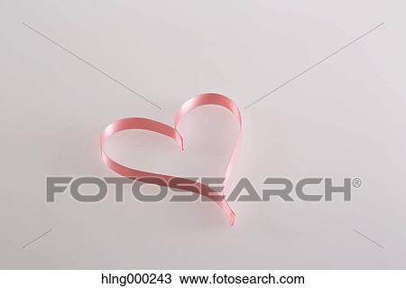 Stock Image - Pink ribbon. Fotosearch