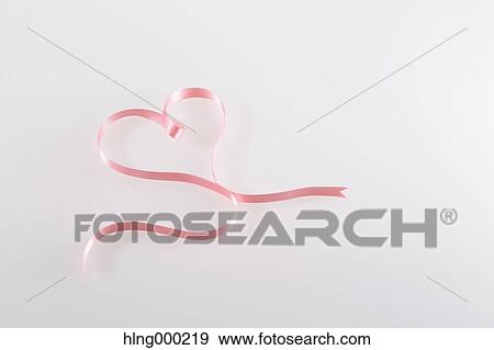 Stock Photo - Pink ribbon. Fotosearch