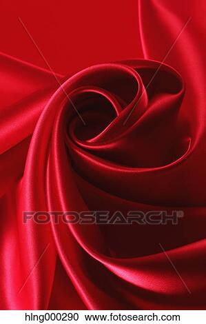 Stock Image - Red drape. Fotosearch