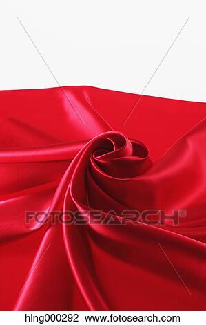 Stock Image - Red drape. Fotosearch
