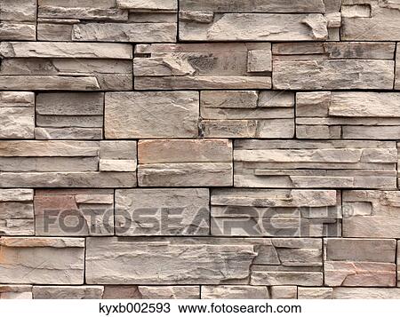 Stock Image - Stone Wall. Fotosearch