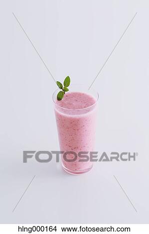 Strawberry Smoothie View Large Photo Image Picture - Strawberry Smoothie. Fotosearch