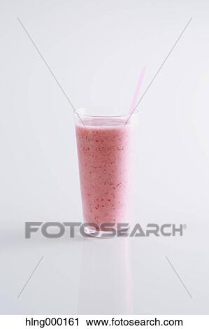 Strawberry Smoothie View Large Photo Image Stock Image - Strawberry Smoothie. Fotosearch