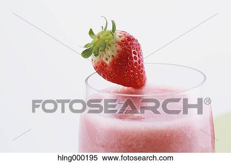 Strawberry Smoothie View Large Photo Image Stock Photography - Strawberry Smoothie. Fotosearch