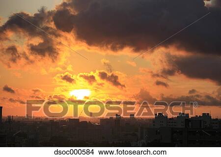 Tokyo Cityscape And Sky View Large Photo Image Picture - Tokyo Cityscape And Sky. Fotosearch