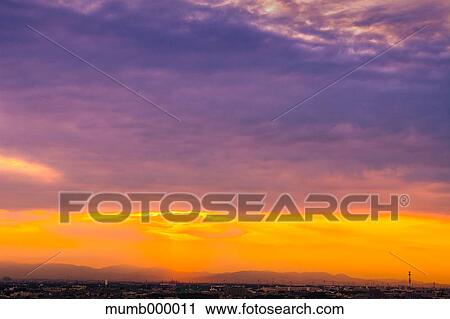 Stock Image - Tokyo Cityscape And Sky. Fotosearch