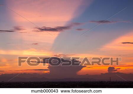 Stock Image - Tokyo Cityscape And Sky. Fotosearch