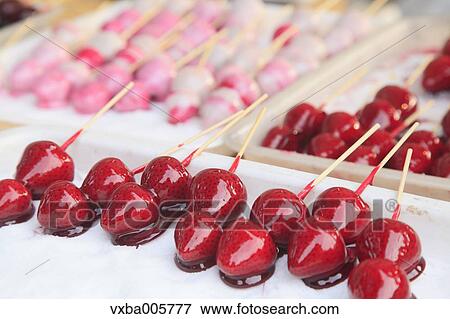 Traditional sweets at Japanese festival View Large Photo Image Stock Photo - Traditional sweets at Japanese festival. Fotosearch