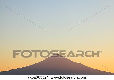 Picture - View Of Mount Fuji, Shizuoka Prefecture, Japan. Fotosearch