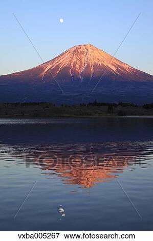 View Of Mount Fuji, Shizuoka Prefecture, Japan View Large Photo Image Stock Photo - View Of Mount Fuji, Shizuoka Prefecture, Japan. Fotosearch