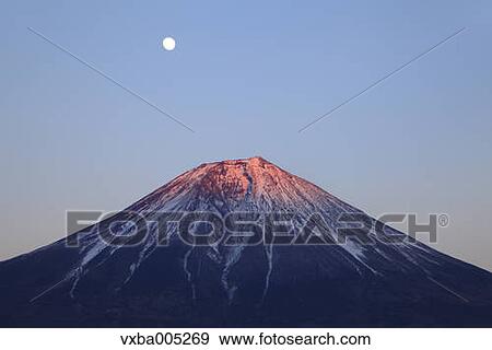 Stock Photo - View Of Mount Fuji, Shizuoka Prefecture, Japan. Fotosearch