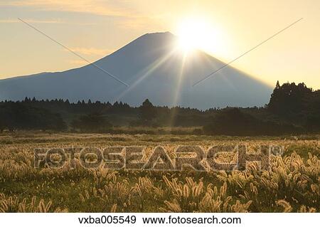 View Of Mount Fuji, Shizuoka Prefecture, Japan View Large Photo Image Stock Photo - View Of Mount Fuji, Shizuoka Prefecture, Japan. Fotosearch