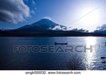 Stock Image - View of Mount Fuji. Fotosearch