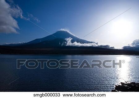 Stock Image - View of Mount Fuji. Fotosearch