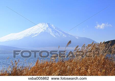 Stock Image - View of Mount Fuji. Fotosearch