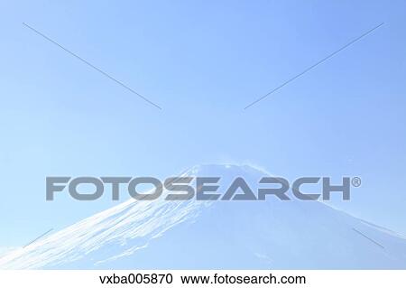 Stock Image - View of Mount Fuji. Fotosearch